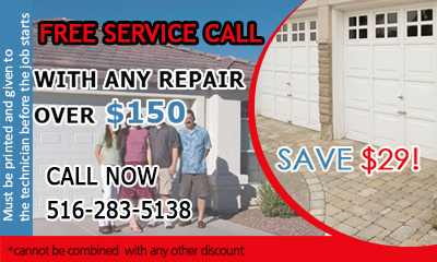 Garage Door Repair Great Neck coupon - download now!