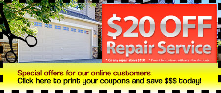 Save money on garage repair